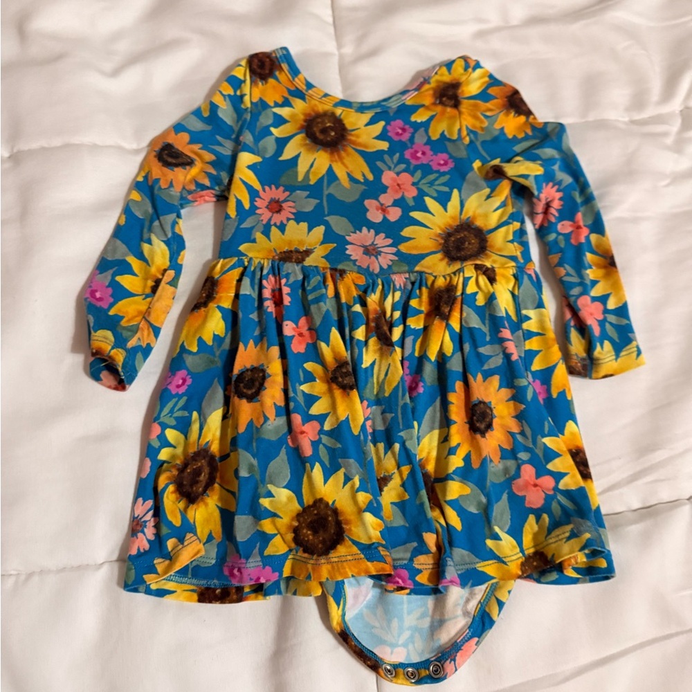 Little Sleepies sunflower dress